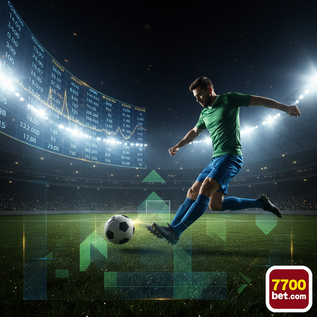 Apostas esportivas da 7700bet.com com odds premium